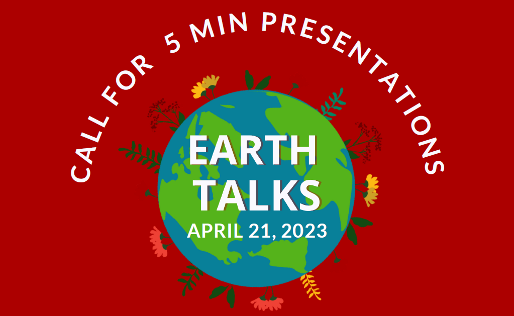 Earth Talks 2023 Flyer