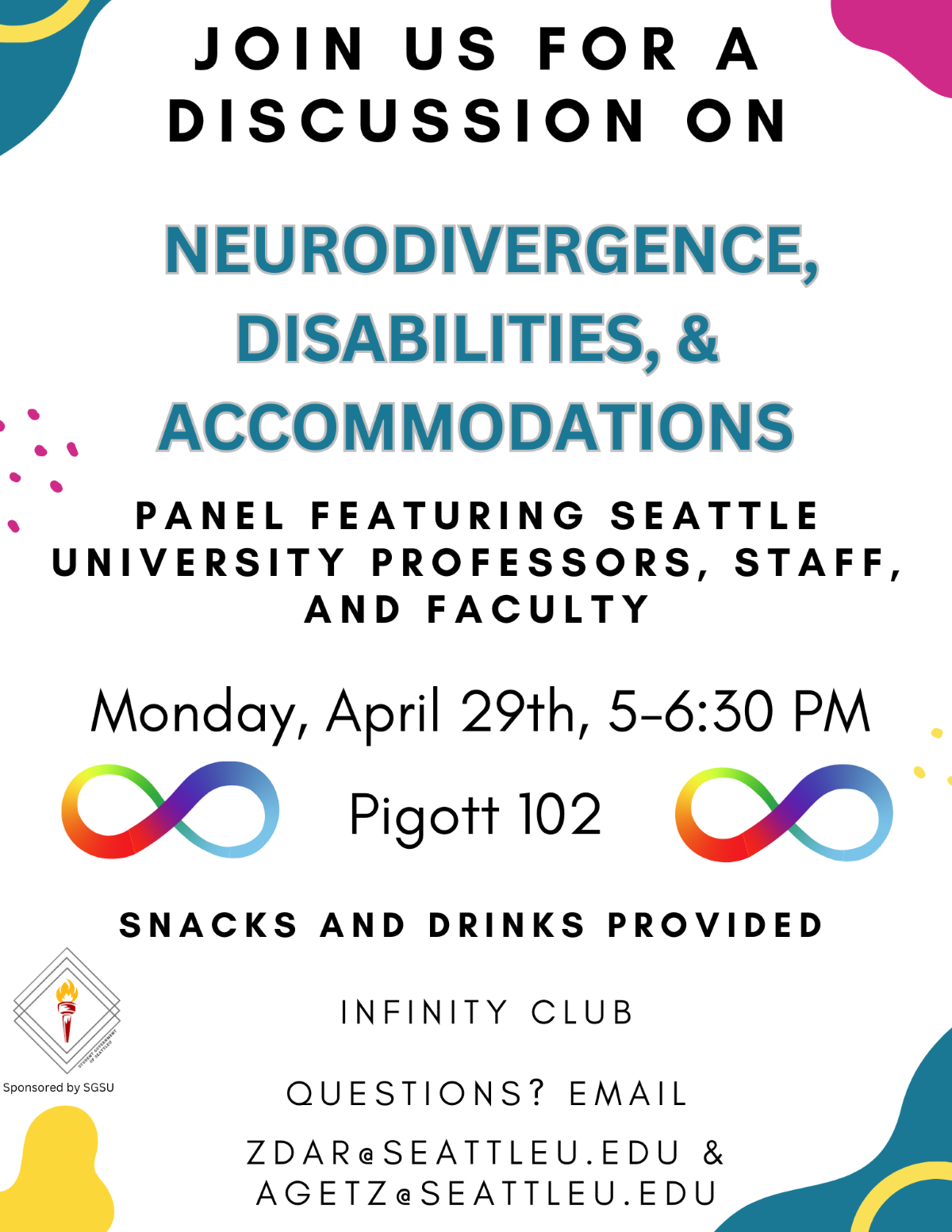 Infinity+Club+Neurodivergence+Panel+Flier