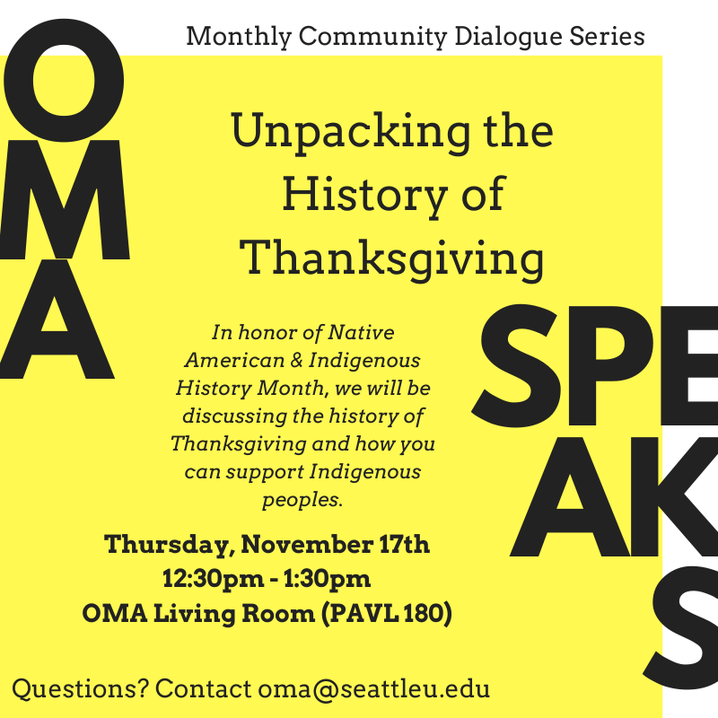 OMA Speaks: Unpacking Thanksgiving