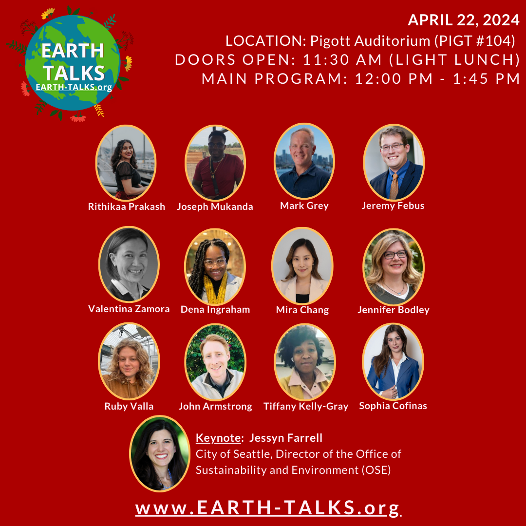 Speakers at Earth Talks
