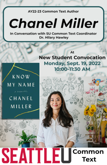 Chanel Miller Common Text Event