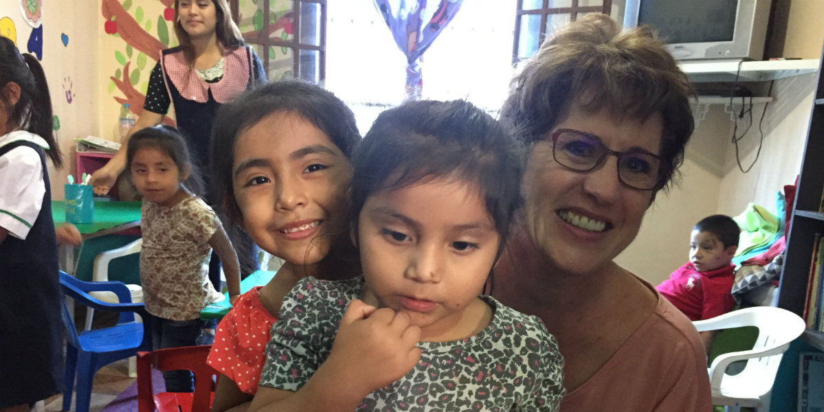 Debbie Black visiting the VAMOS! Children's Project in Cuernavaca