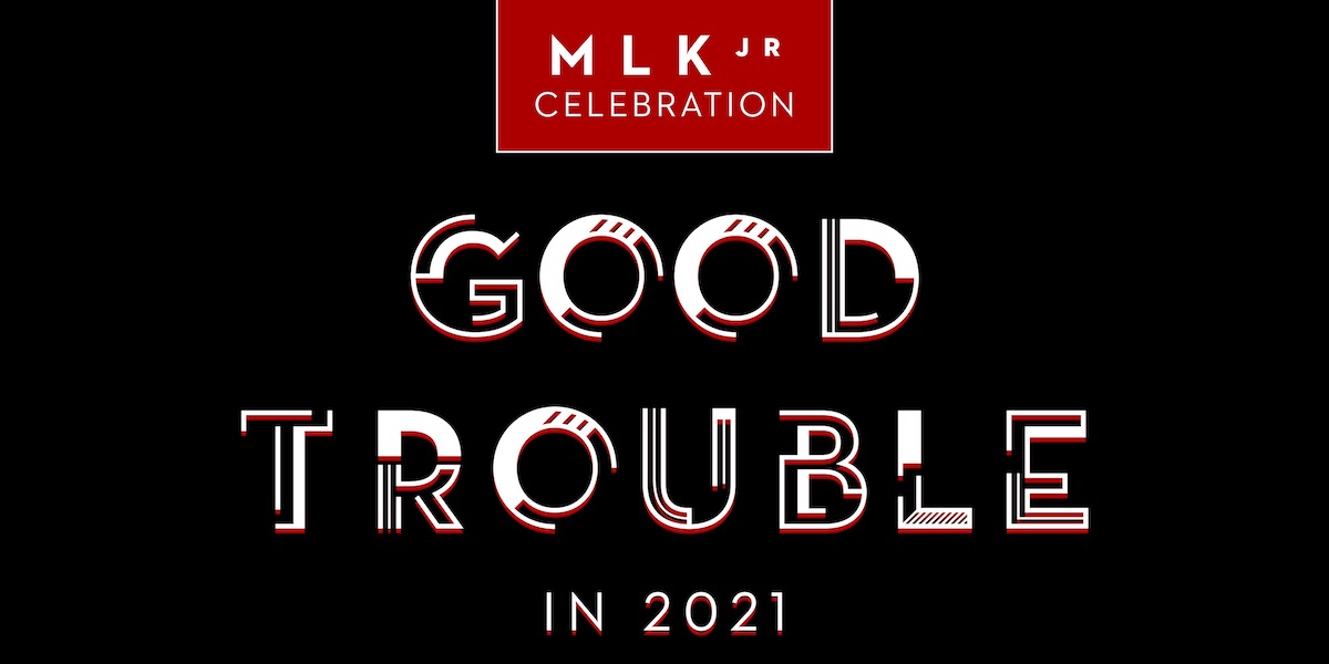 Graphic of MLK Jr Celebration