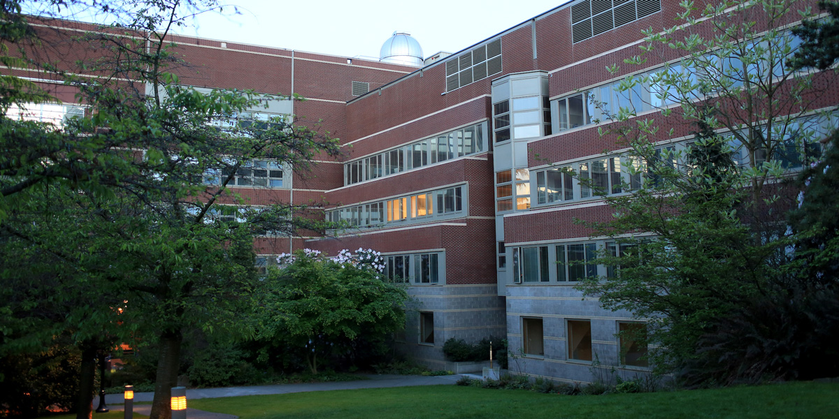Exterior of Bannan and Engineering Building