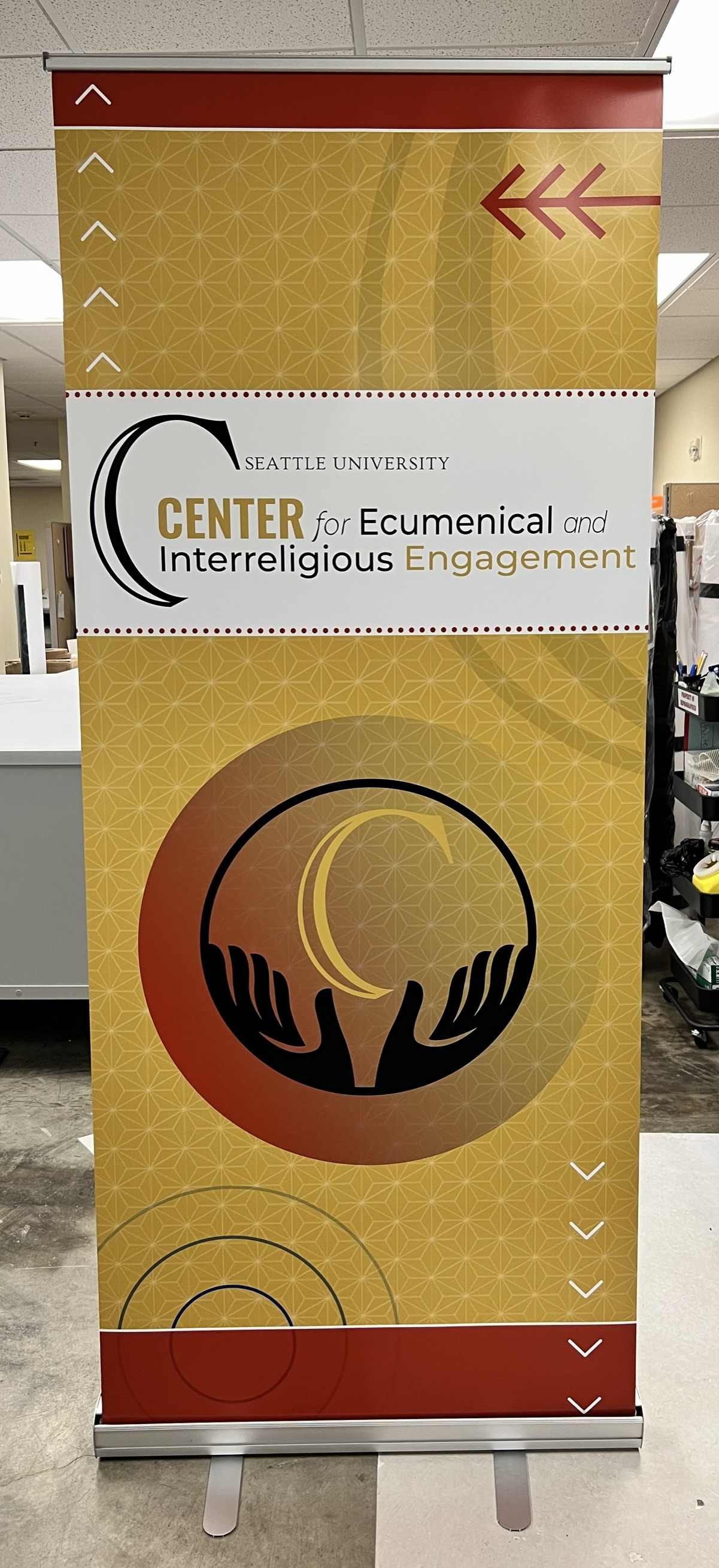 Center for Ecumenical and Interreligious Engagement Banner Stand
