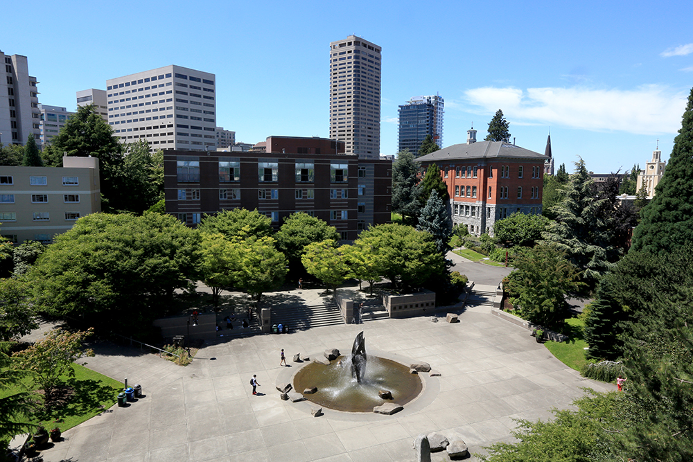 SeattleU Fountains